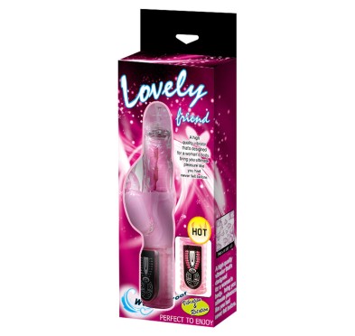 BAILE- LOVELY FRIEND, 8 vibration functions 8 waving modes